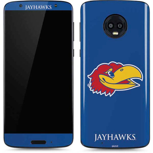 University of Kansas Jayhawks Digi Moto G6 Skin