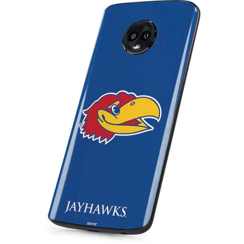 University of Kansas Jayhawks Digi Moto G6 Skin