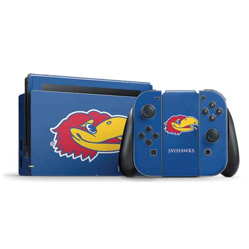 University of Kansas Jayhawks Digi Nintendo Switch Bundle Skin