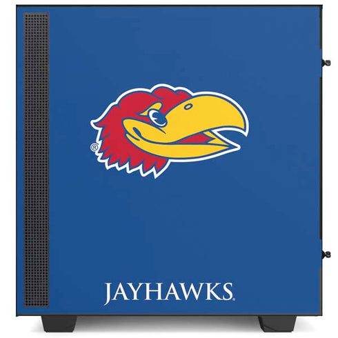 University of Kansas Jayhawks Digi NZXT H510 Compact ATX Mid-Tower Case Skin