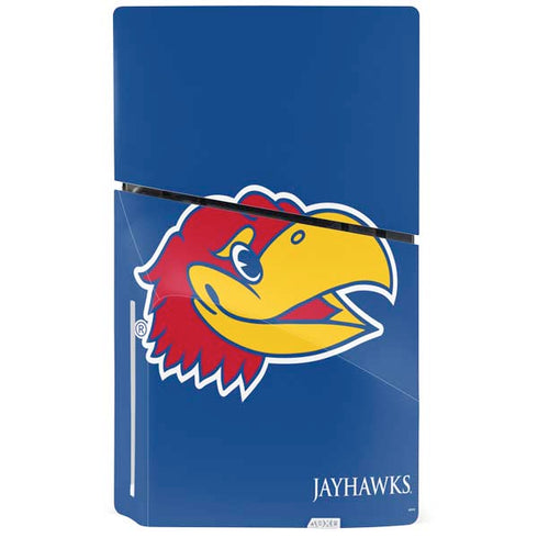 University of Kansas Jayhawks Digi PS5 Slim Disk Bundle Skin