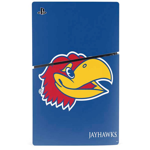 University of Kansas Jayhawks Digi PS5 Slim Digital Edition Bundle Skin