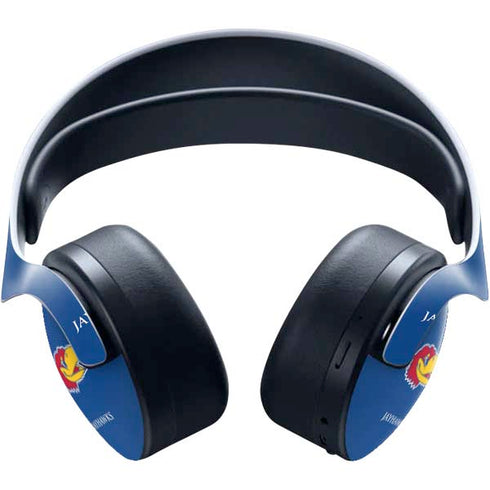 University of Kansas Jayhawks Digi PULSE 3D Wireless Headset for PS5 Skin
