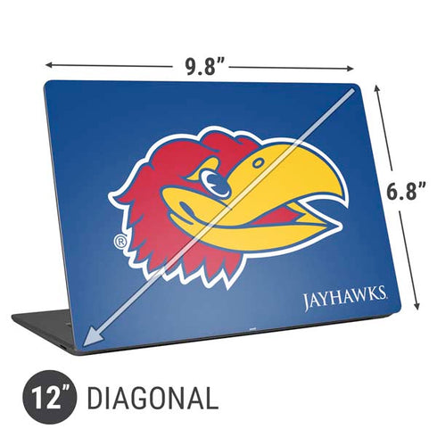 University of Kansas Jayhawks Digi Universal Laptop 12in (9.8 x 6.8in) Skin