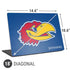 University of Kansas Jayhawks Digi Universal Laptop 18in (14.6 x 10.6in) Skin