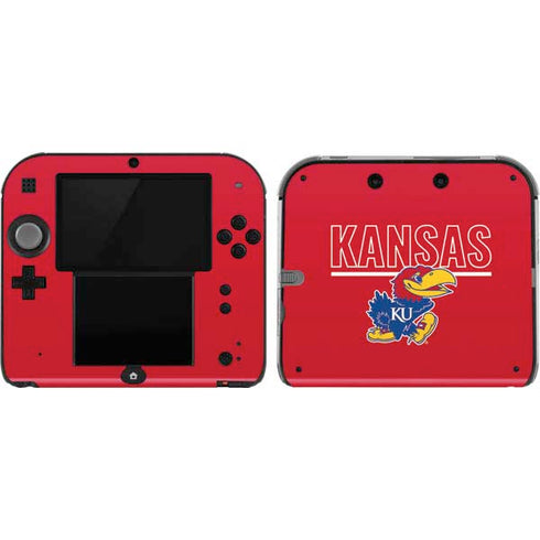 University of Kansas Jayhawks Established 1865 Nintendo 2DS Skin
