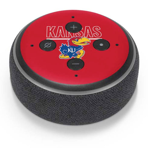 University of Kansas Jayhawks Established 1865 Amazon Echo Dot Skin