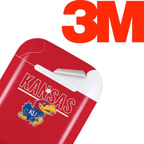 University of Kansas Jayhawks Established 1865 Apple AirPods 2 Skin