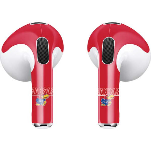 University of Kansas Jayhawks Established 1865 Apple AirPods (3rd Gen 2021) Skin