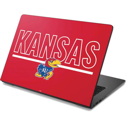 University of Kansas Jayhawks Established 1865 Dell Chromebook Skin