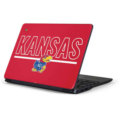University of Kansas Jayhawks Established 1865 Samsung Chromebook Skin