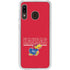 University of Kansas Jayhawks Established 1865 Galaxy A20 Clear Case