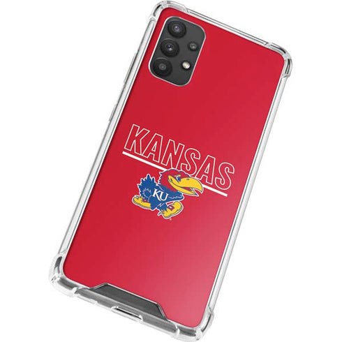 University of Kansas Jayhawks Established 1865 Galaxy A32 5G Clear Case