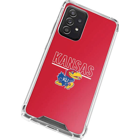 University of Kansas Jayhawks Established 1865 Galaxy A52 5G Clear Case