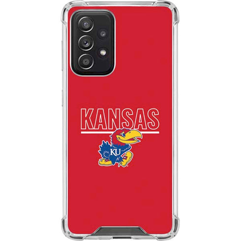 University of Kansas Jayhawks Established 1865 Galaxy A52 5G Clear Case