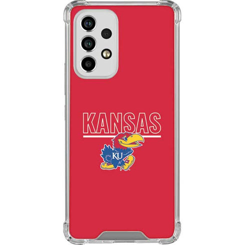 University of Kansas Jayhawks Established 1865 Galaxy A53 5G Clear Case