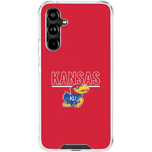 University of Kansas Jayhawks Established 1865 Galaxy A54 5G Clear Case