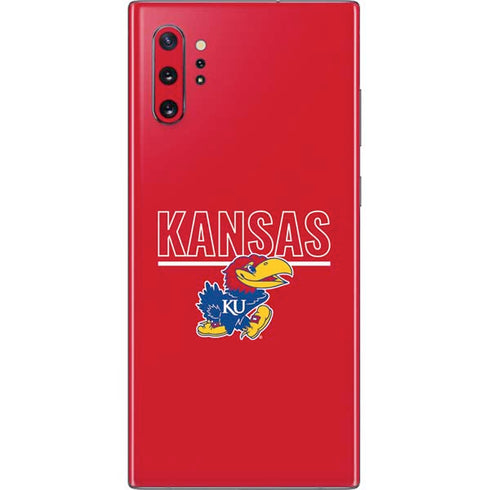 University of Kansas Jayhawks Established 1865 Galaxy Note 10 Plus Skin