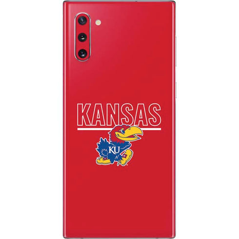 University of Kansas Jayhawks Established 1865 Galaxy Note 10 Skin