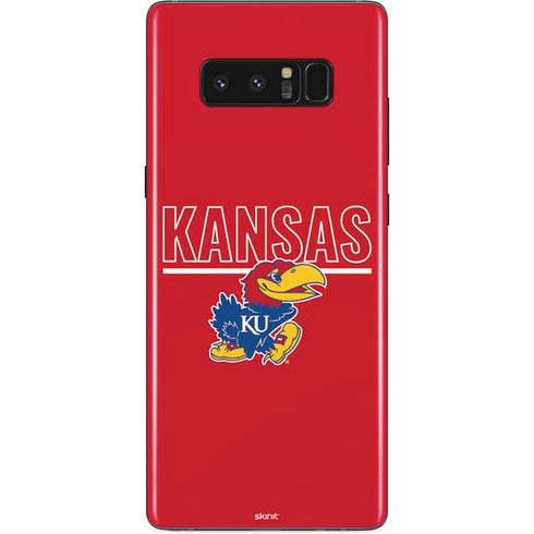 University of Kansas Jayhawks Established 1865 Galaxy Note 8 Skin