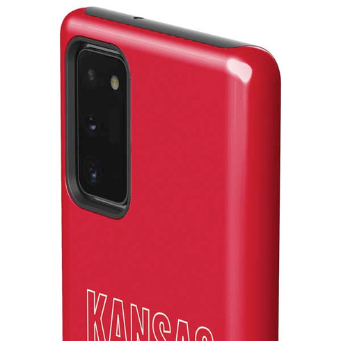 University of Kansas Jayhawks Established 1865 Galaxy Note20 5G Pro Case