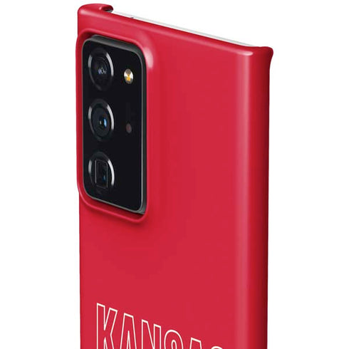 University of Kansas Jayhawks Established 1865 Galaxy Note20 Ultra 5G Lite Case