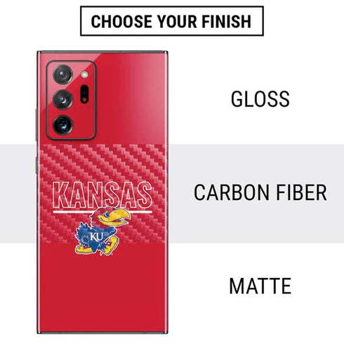 University of Kansas Jayhawks Established 1865 Galaxy Note20 Ultra 5G Skin