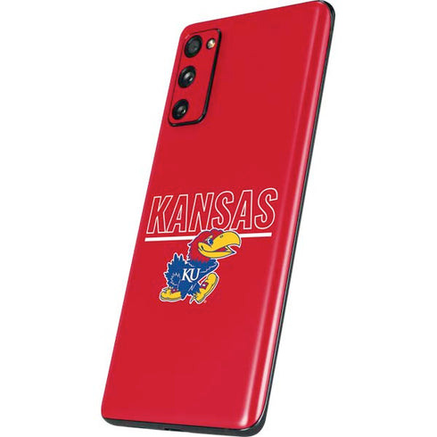University of Kansas Jayhawks Established 1865 Galaxy S20 Fan Edition Skin