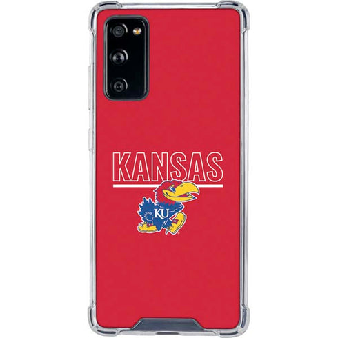 University of Kansas Jayhawks Established 1865 Galaxy S20 FE Clear Case