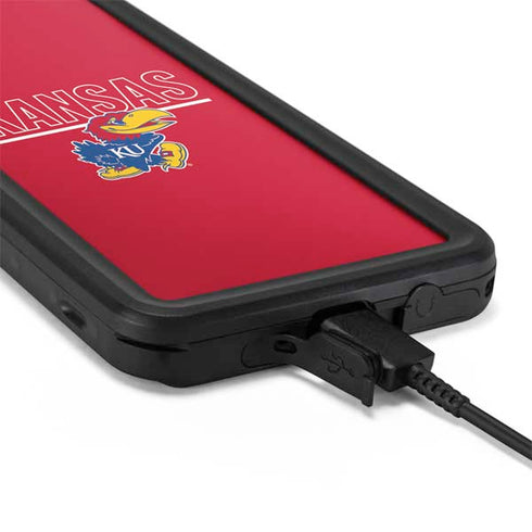 University of Kansas Jayhawks Established 1865 Galaxy S20 Plus Waterproof Case