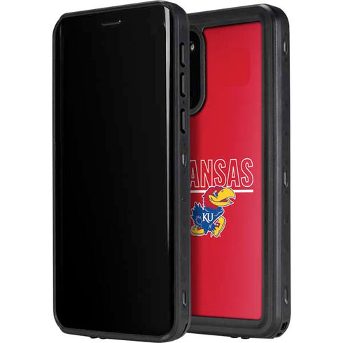 University of Kansas Jayhawks Established 1865 Galaxy S20 Waterproof Case