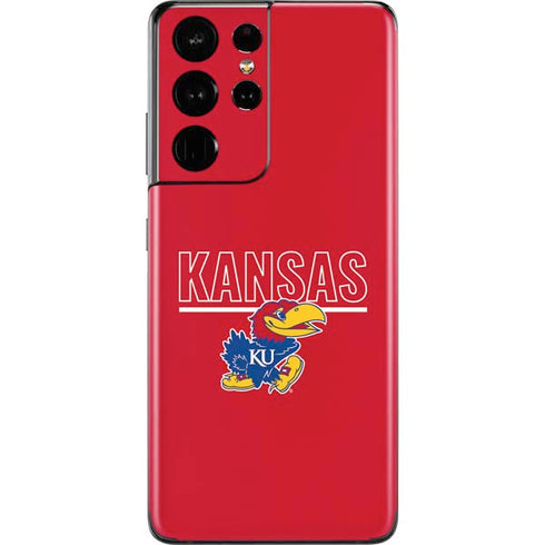 University of Kansas Jayhawks Established 1865 Galaxy S21 Ultra 5G Skin