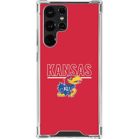 University of Kansas Jayhawks Established 1865 Galaxy S22 Ultra Clear Case