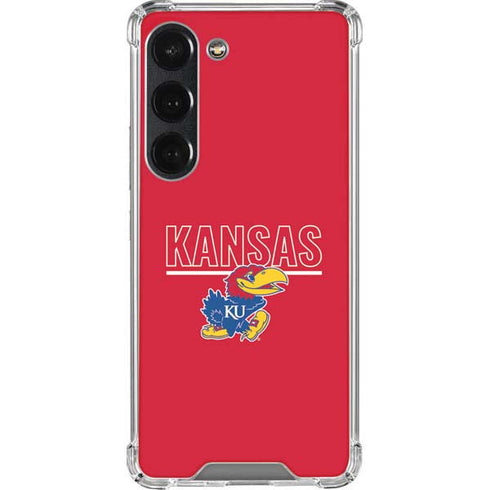 University of Kansas Jayhawks Established 1865 Galaxy S23 Clear Case