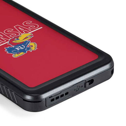 University of Kansas Jayhawks Established 1865 Galaxy S23 Plus Waterproof Case