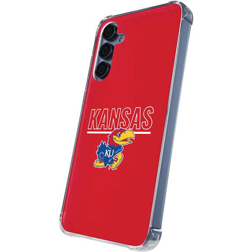 University of Kansas Jayhawks Established 1865 Galaxy S24 Clear Case