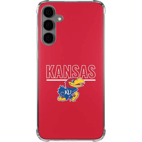 University of Kansas Jayhawks Established 1865 Galaxy S24 Plus Clear Case