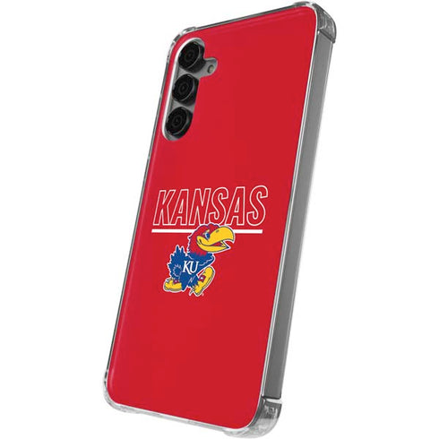 University of Kansas Jayhawks Established 1865 Galaxy S24 Plus Clear Case