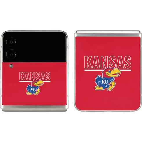 University of Kansas Jayhawks Established 1865 Galaxy Z Flip3 5G Skin