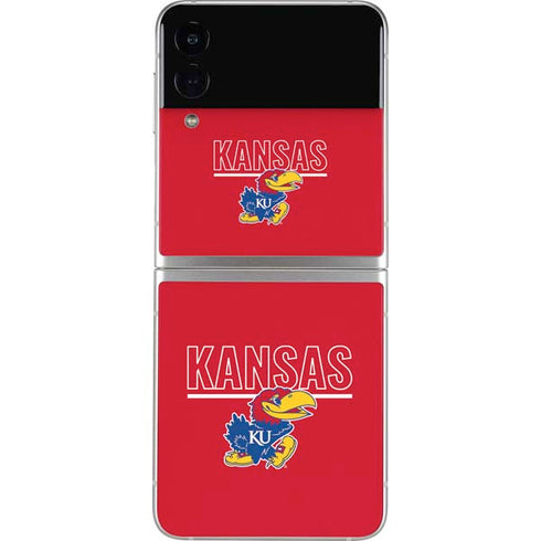 University of Kansas Jayhawks Established 1865 Galaxy Z Flip3 5G Skin