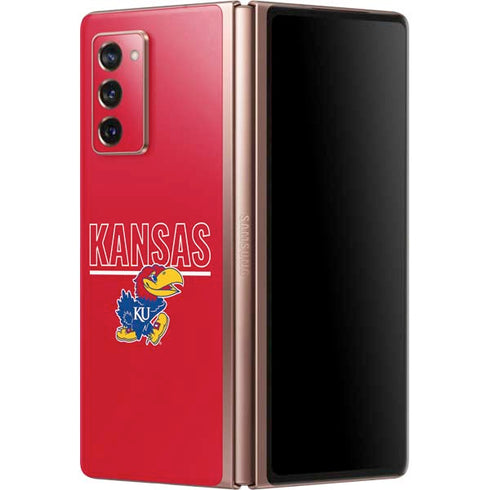 University of Kansas Jayhawks Established 1865 Galaxy Z Fold2 5G Skin
