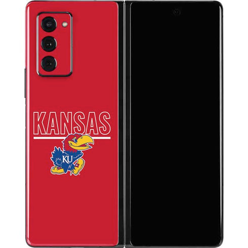 University of Kansas Jayhawks Established 1865 Galaxy Z Fold2 5G Skin