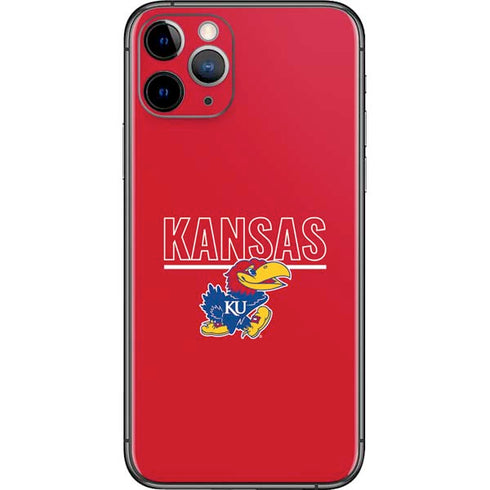 University of Kansas Jayhawks Established 1865 iPhone 11 Pro Skin