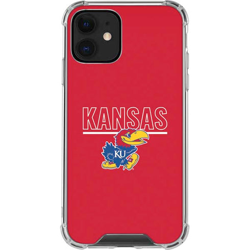 University of Kansas Jayhawks Established 1865 iPhone 12 Clear Case