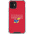 University of Kansas Jayhawks Established 1865 iPhone 12 Clear Case