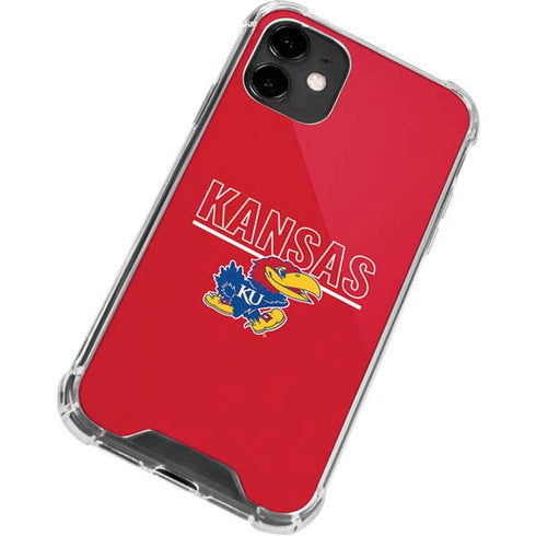 University of Kansas Jayhawks Established 1865 iPhone 12 Clear Case