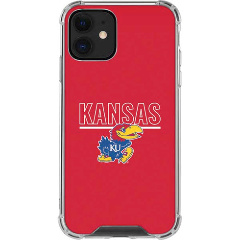 University of Kansas Jayhawks Established 1865 iPhone 12 Mini Clear Case