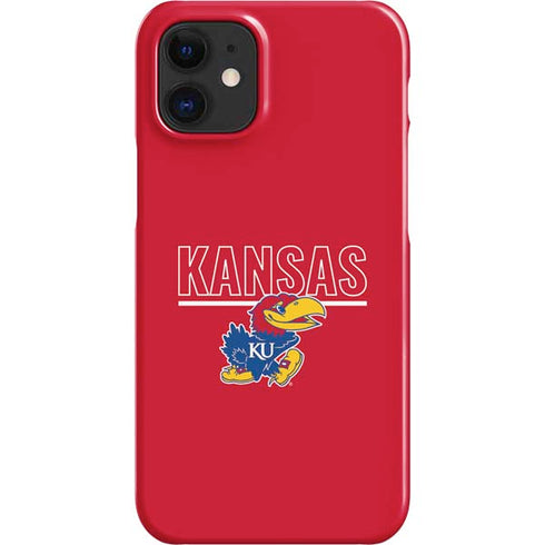 University of Kansas Jayhawks Established 1865 iPhone 12 Mini Lite Case