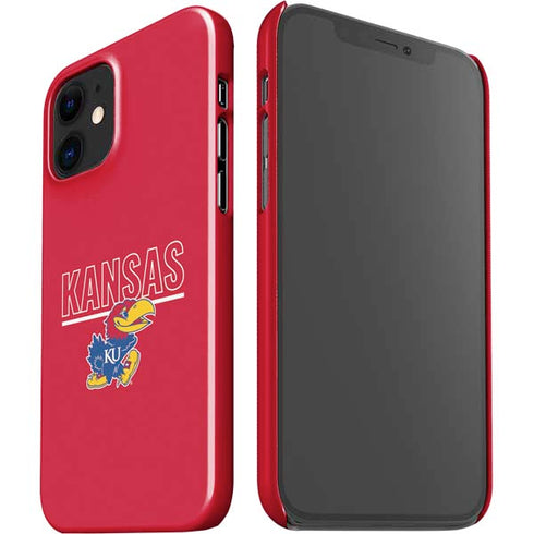 University of Kansas Jayhawks Established 1865 iPhone 12 Mini Lite Case