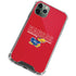 University of Kansas Jayhawks Established 1865 iPhone 12 Pro Max Clear Case